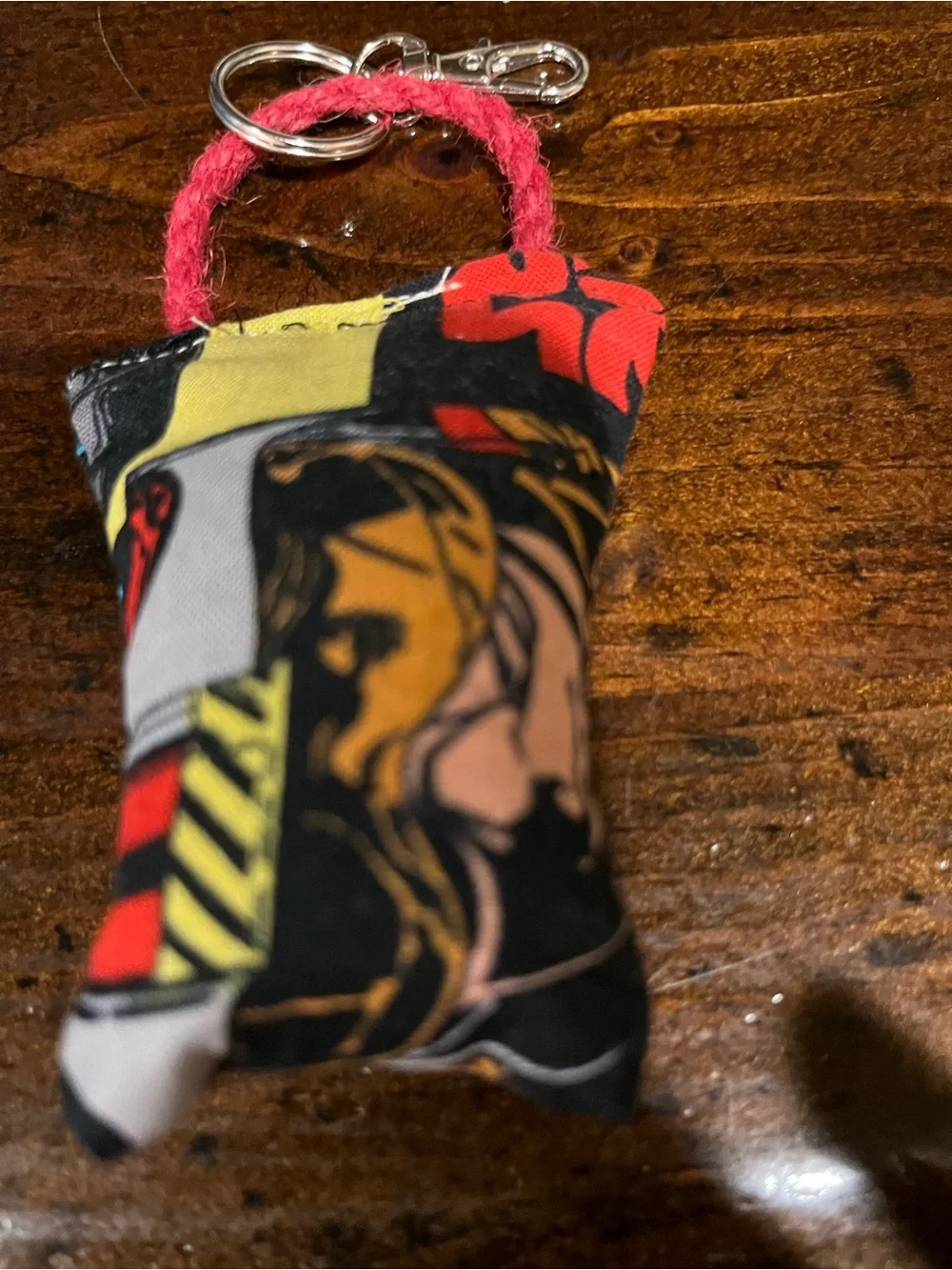 Star Wars Fabric Keychain with Red Loop